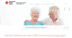 Desktop Screenshot of drk-goeppingen.de